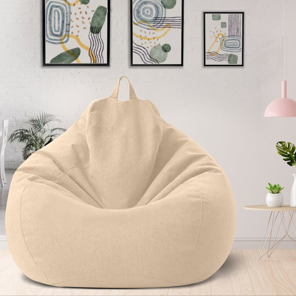 Ergonomic and Stylish Bean Bag Cover | Available in 80x90 cm and 100x120 cm