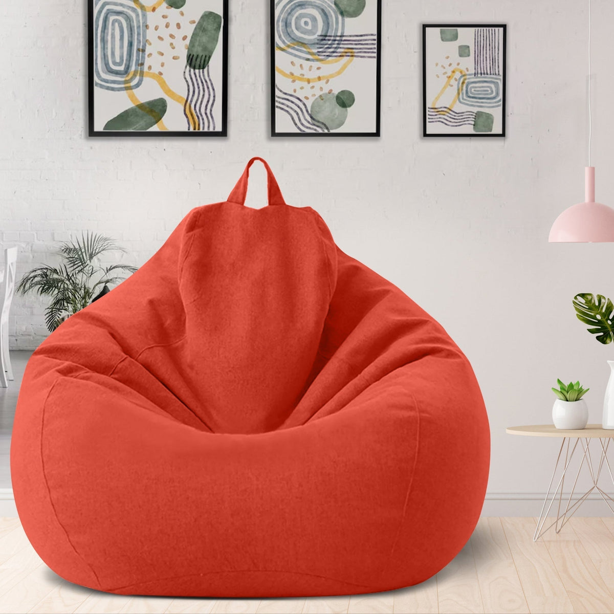 Ergonomic and Stylish Bean Bag Cover | Available in 80x90 cm and 100x120 cm