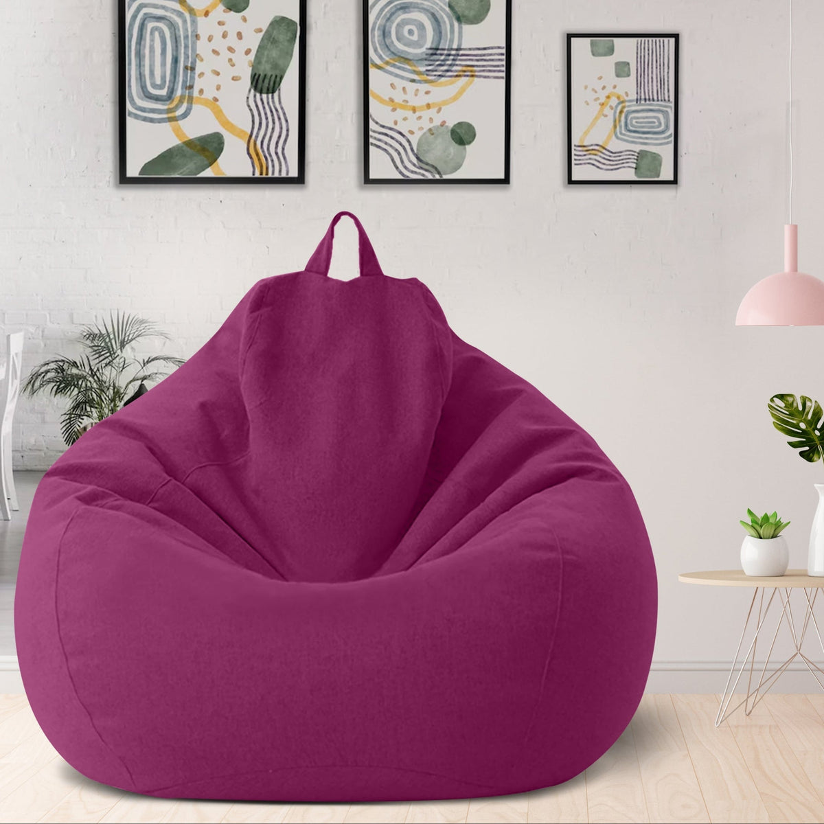 Ergonomic and Stylish Bean Bag Cover | Available in 80x90 cm and 100x120 cm