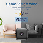 Indoor Camera with Night Vision, Motion Detection, and Wi-Fi Access