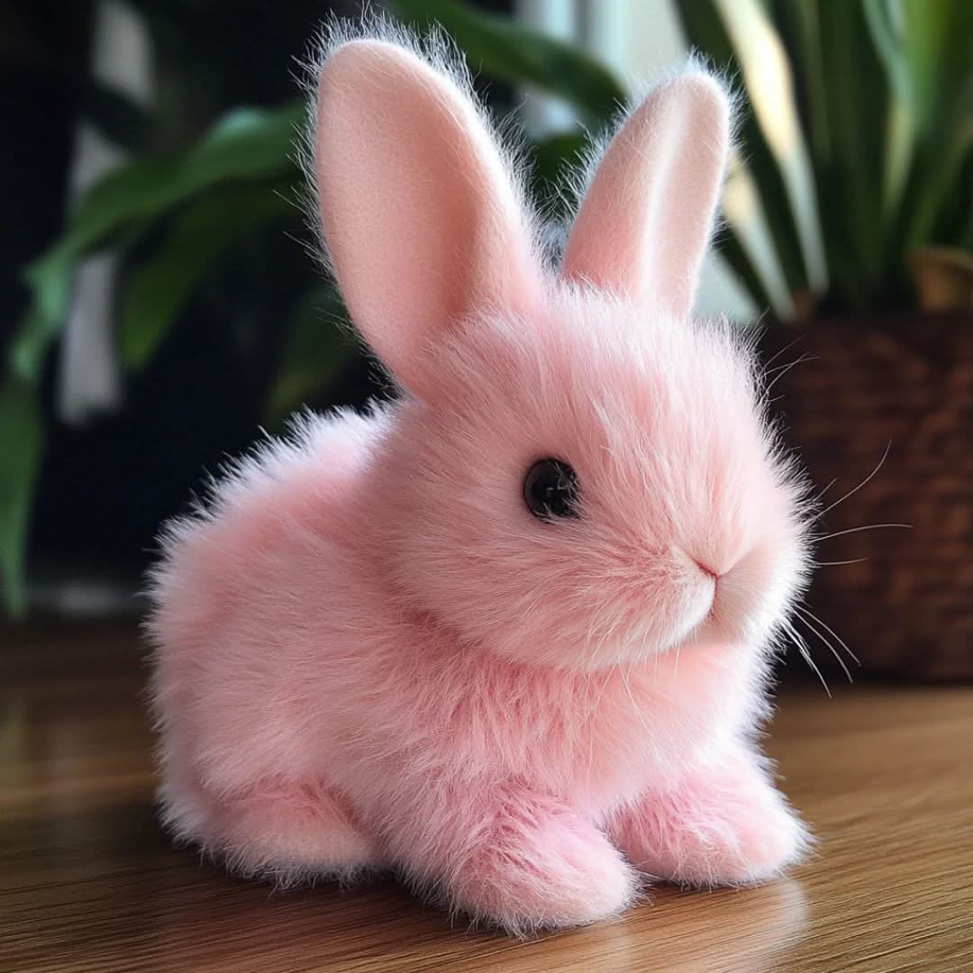 Animated Bunny Plush Toy | Realistic Hopping Rabbit for Kids
