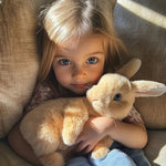 Animated Bunny Plush Toy | Realistic Hopping Rabbit for Kids