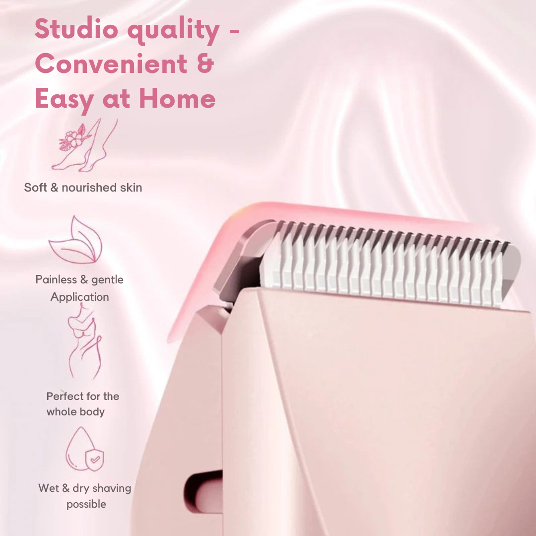 Intimate Shaver | Cordless Electric Shaver | Gentle Wet/Dry Shaving