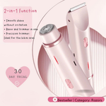 Intimate Shaver | Cordless Electric Shaver | Gentle Wet/Dry Shaving