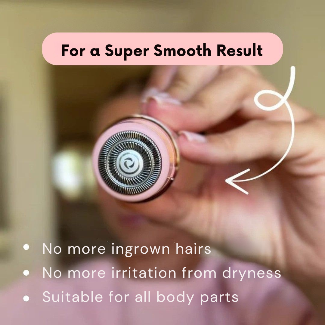 Intimate Shaver | Cordless Electric Shaver | Gentle Wet/Dry Shaving