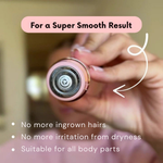 Intimate Shaver | Cordless Electric Shaver | Gentle Wet/Dry Shaving
