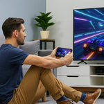 Wireless 1080p Screen Mirroring Adapter – Instantly Stream Content on the Big Screen