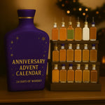 Adult Christmas Advent Calendar with Whisky Decorations
