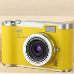 4K Digital Vlogging Camera with Flip Screen for Adults