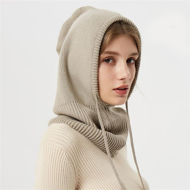 Cozy Winter Hooded Scarf