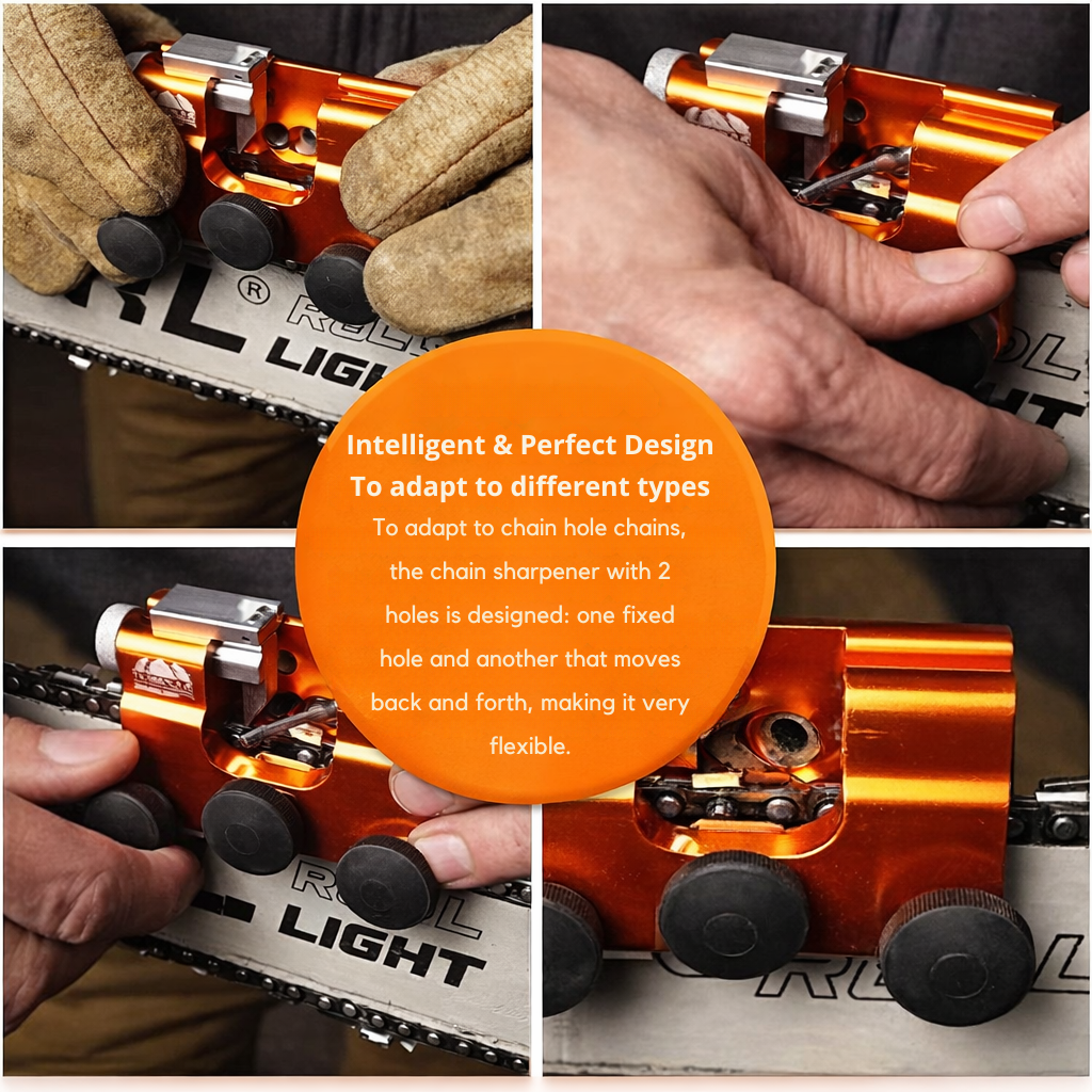Manual Chainsaw Sharpener | Achieve Even Sharpness in Minutes