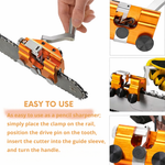Manual Chainsaw Sharpener | Achieve Even Sharpness in Minutes