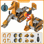 Kids' Construction Vehicle Playset – Engaging and Educational