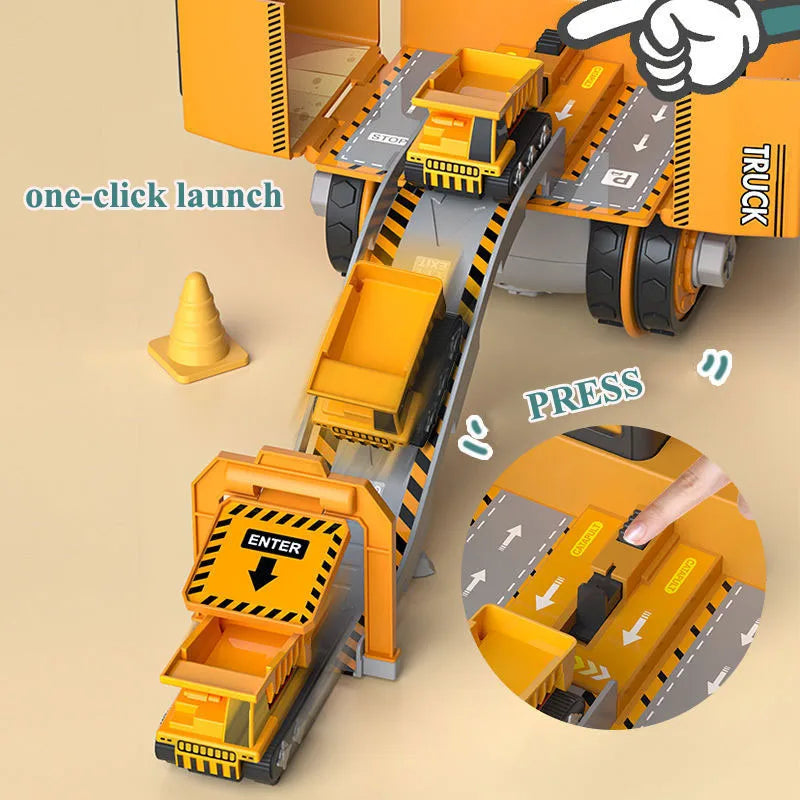 Kids' Construction Vehicle Playset – Engaging and Educational