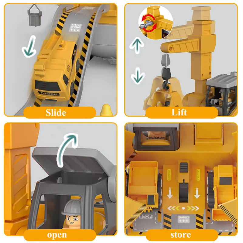 Kids' Construction Vehicle Playset – Engaging and Educational