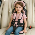 Foldable Travel Child Seat | Quick Setup with Harness System for On-the-Go Use