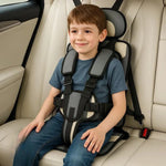 Foldable Travel Child Seat | Quick Setup with Harness System for On-the-Go Use