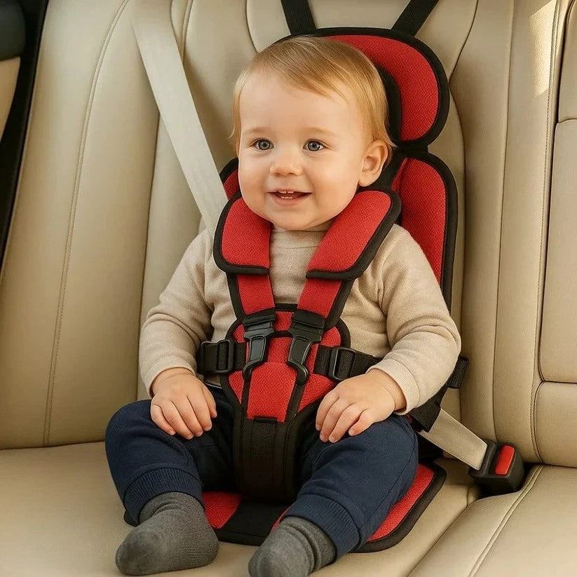 Foldable Travel Child Seat | Quick Setup with Harness System for On-the-Go Use