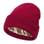 Silk Winter Hat – Warm, Hair-Protecting & Elegant