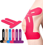 Knee Bandage | Pre-Cut Kinesiology Tape | Breathable Knee Support