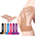 Knee Bandage | Pre-Cut Kinesiology Tape | Breathable Knee Support
