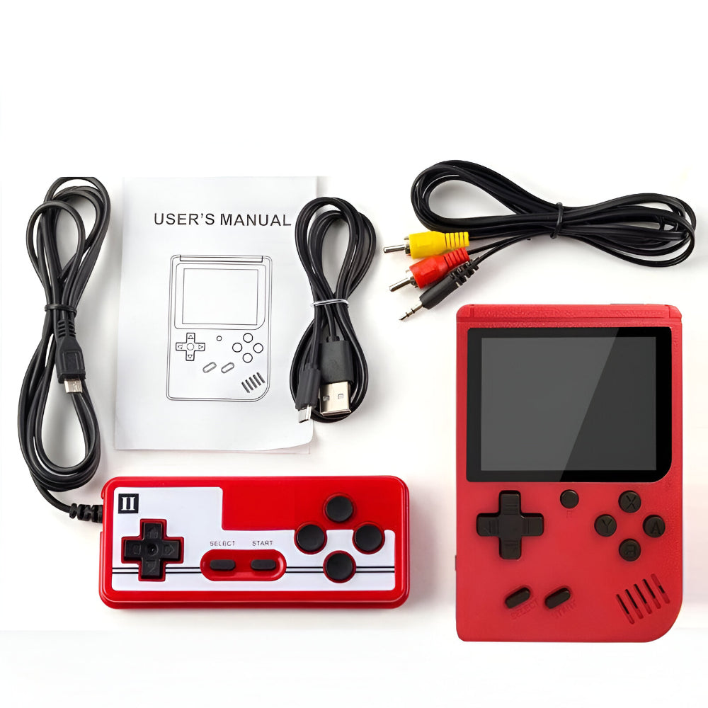 Compact Retro Gaming Console Featuring 400 Classic Games