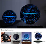 Rotating Floating Constellation Lamp with Magnetic Levitation