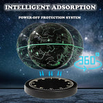 Rotating Floating Constellation Lamp with Magnetic Levitation