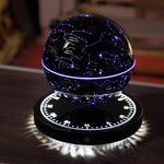 Rotating Floating Constellation Lamp with Magnetic Levitation