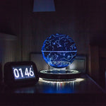 Rotating Floating Constellation Lamp with Magnetic Levitation