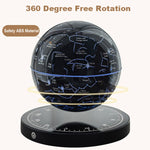 Rotating Floating Constellation Lamp with Magnetic Levitation