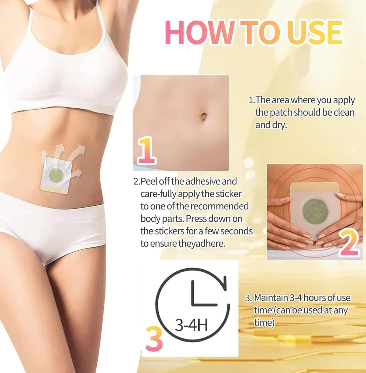 Body Care | Bee Venom & Herbal Extract Patches | Slimming Patch