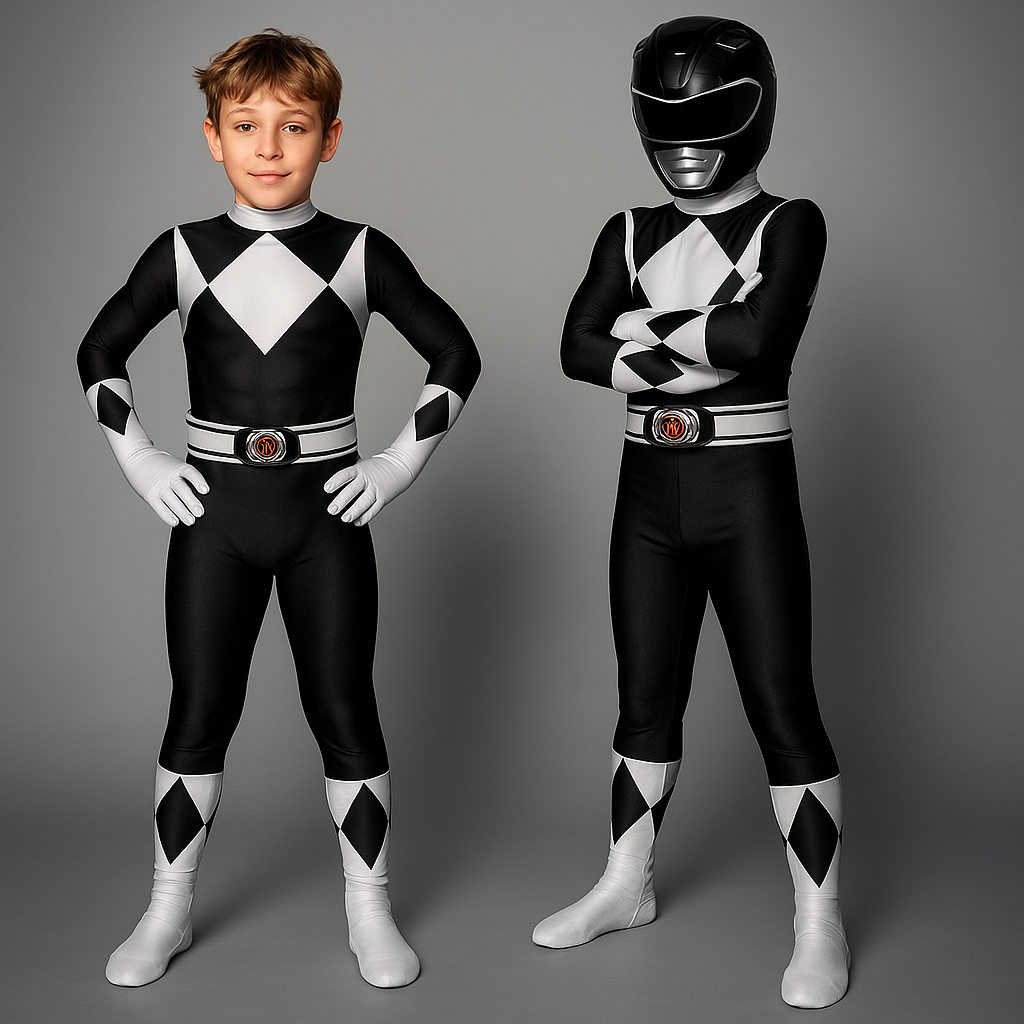Kids' Superhero Outfit with Mask