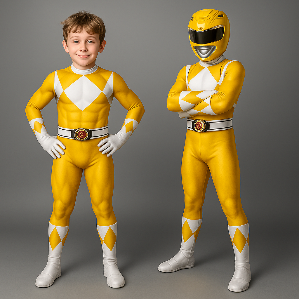 Kids' Superhero Outfit with Mask