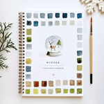 Art Book | Watercolor Workbook for Beginners | Step-by-Step Painting Guide