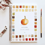 Art Book | Watercolor Workbook for Beginners | Step-by-Step Painting Guide