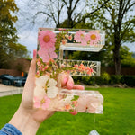 Floral Letter LED Table Lamp with Resin Design