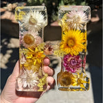 Floral Letter LED Table Lamp with Resin Design