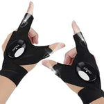 Waterproof LED Work Gloves for Repairs and Outdoor Activities