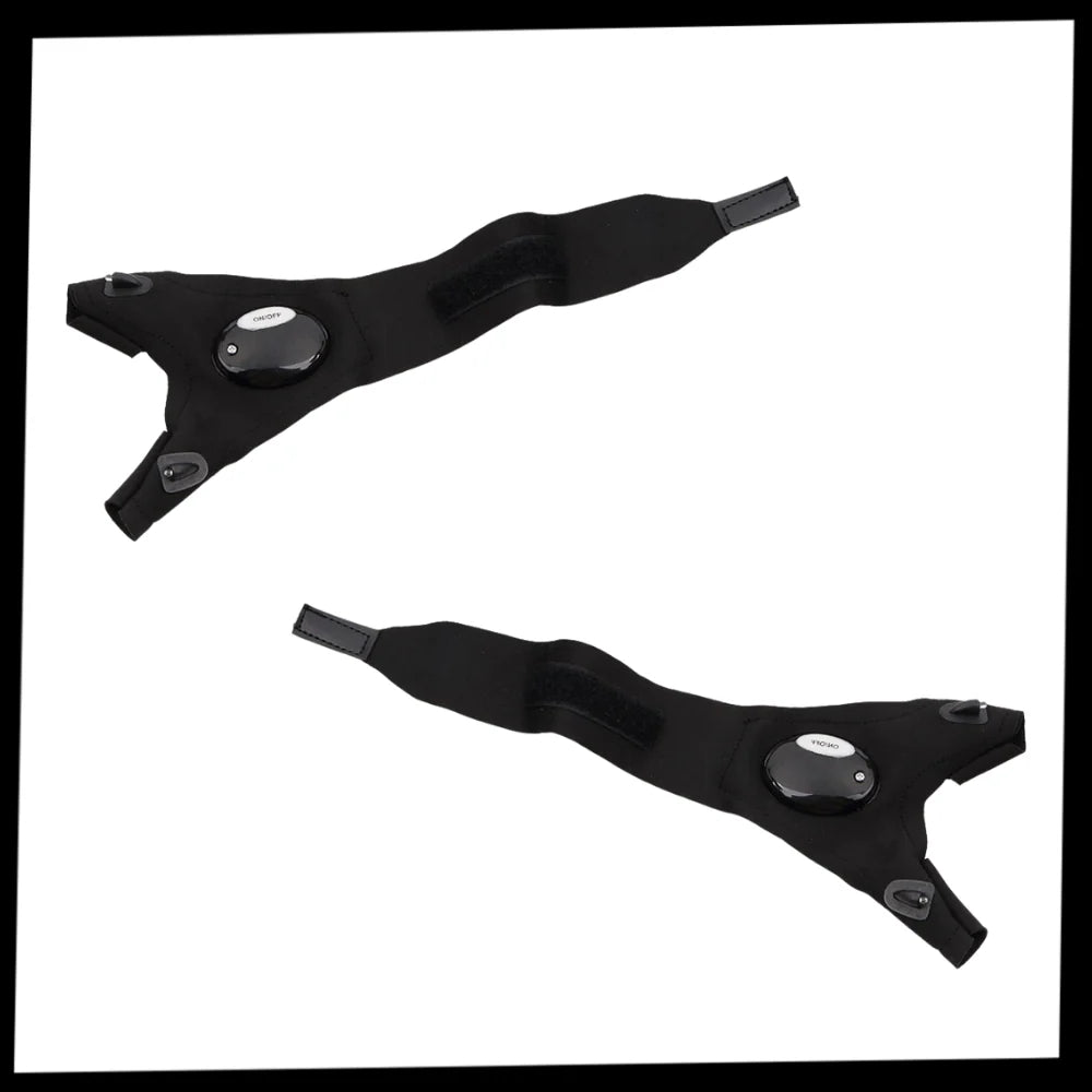 Waterproof LED Work Gloves for Repairs and Outdoor Activities