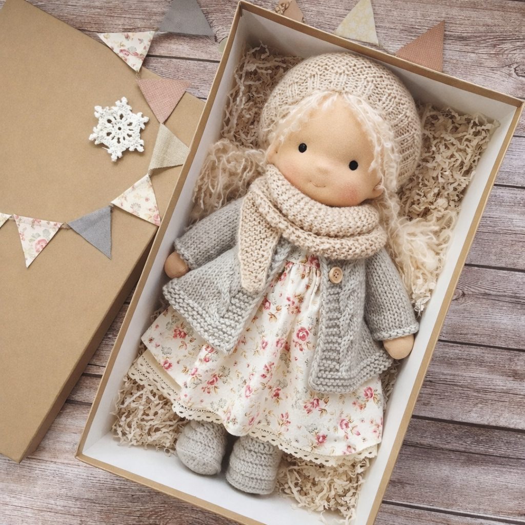 Creative Fabric Doll in Waldorf Style for Kids
