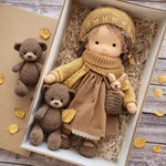Creative Fabric Doll in Waldorf Style for Kids