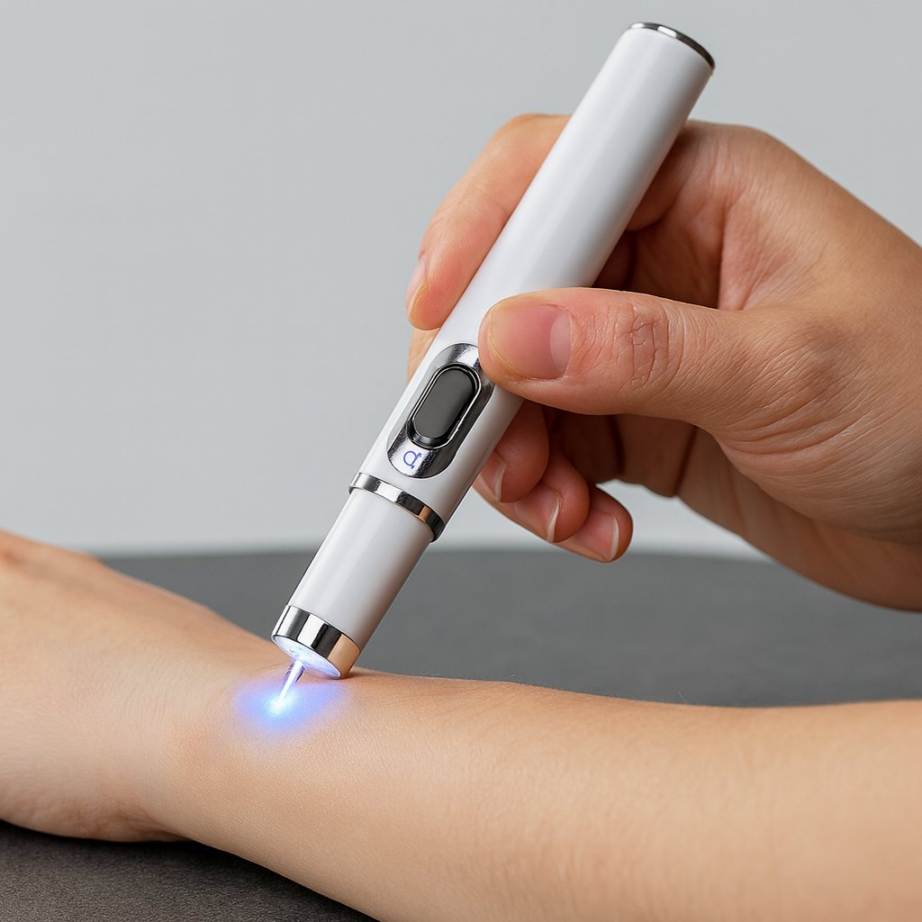 Compact Skin Laser Device for Scar and Discoloration Treatment
