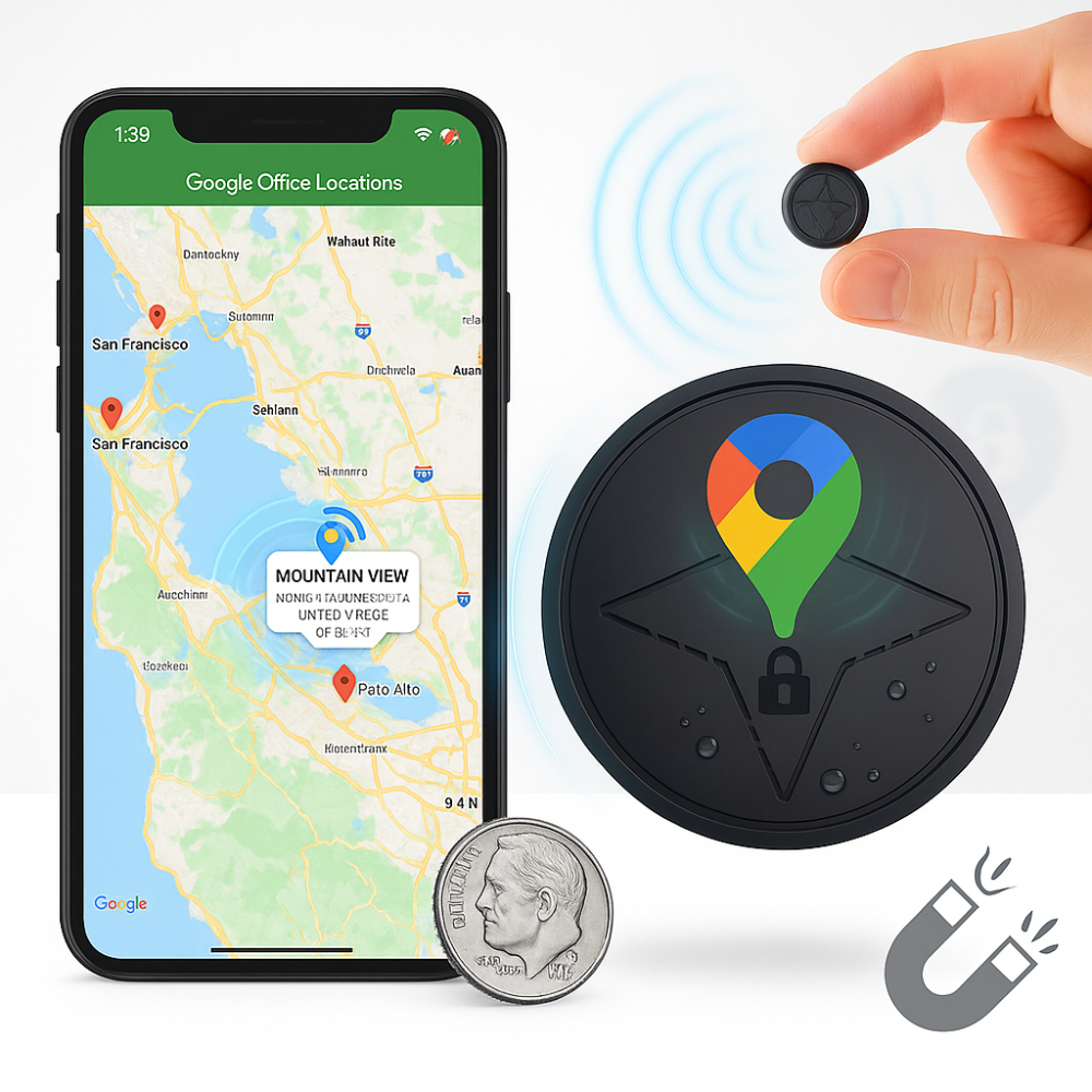 Real-Time Magnetic GPS Car Locator