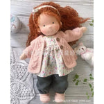 Handcrafted Waldorf Plush Doll – Soft Cotton Toy with Fabric Box | Cute & Cuddly | Perfect for Children's Birthdays & Imaginative Play