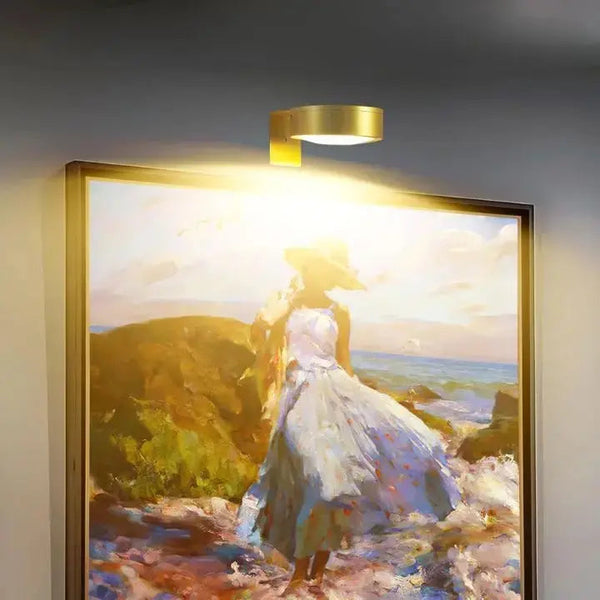 Magnetic LED Picture Light – Easy Tool-Free Setup, Dimmable, Wireless