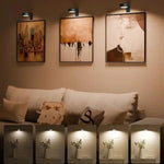 Magnetic LED Picture Light – Easy Tool-Free Setup, Dimmable, Wireless