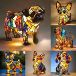 Artistic Dog Breed LED Night Lamp for Cozy Home Decor