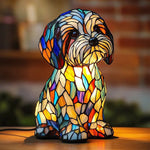 Artistic Dog Breed LED Night Lamp for Cozy Home Decor