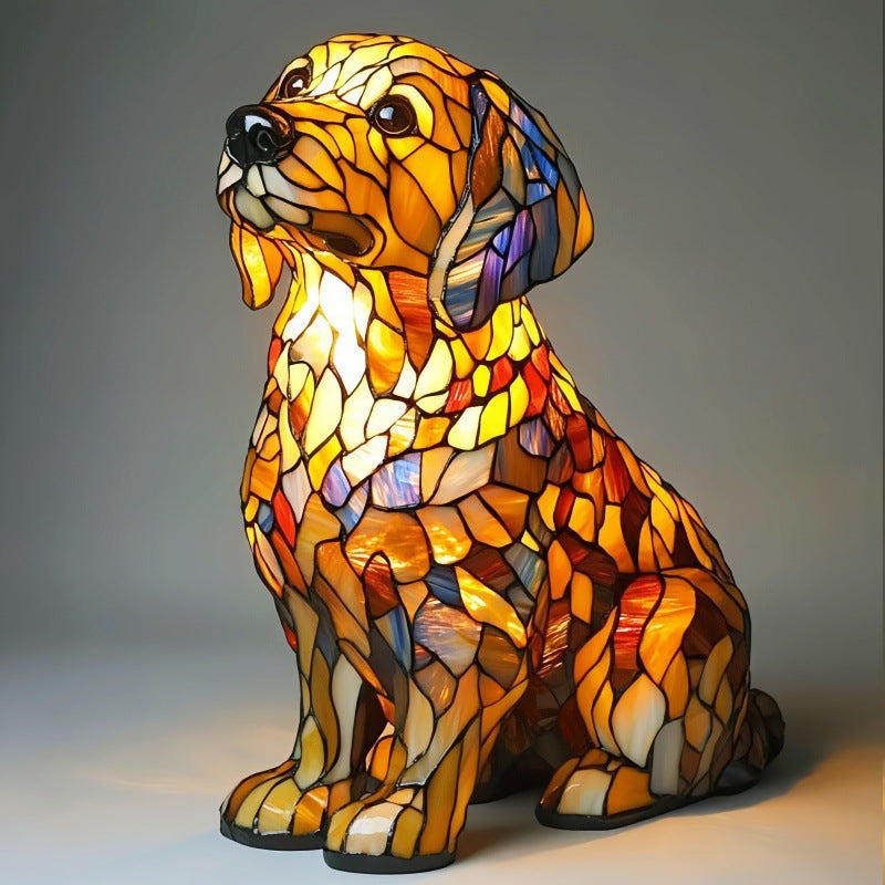 Artistic Dog Breed LED Night Lamp for Cozy Home Decor